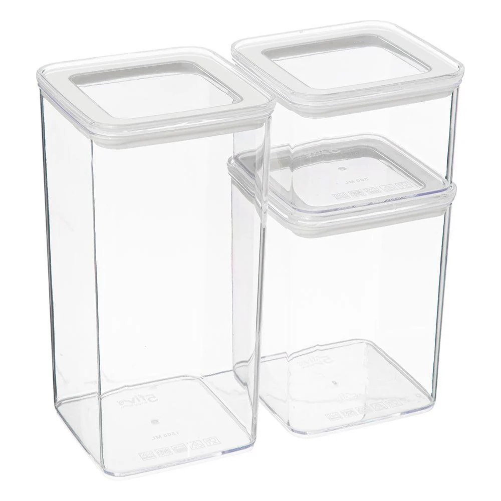 5 Five Set of 3 Storage Containers - Image 6
