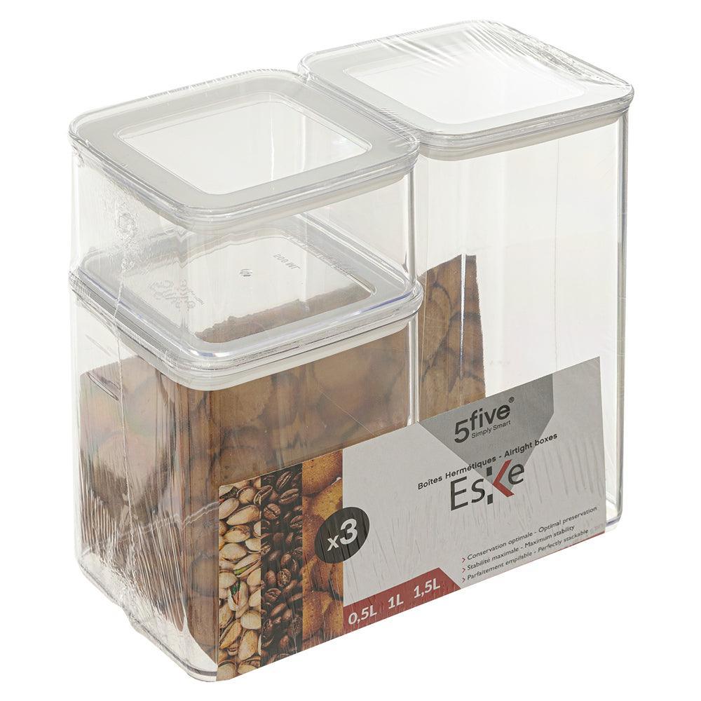 5 Five Set of 3 Storage Containers - Image 7