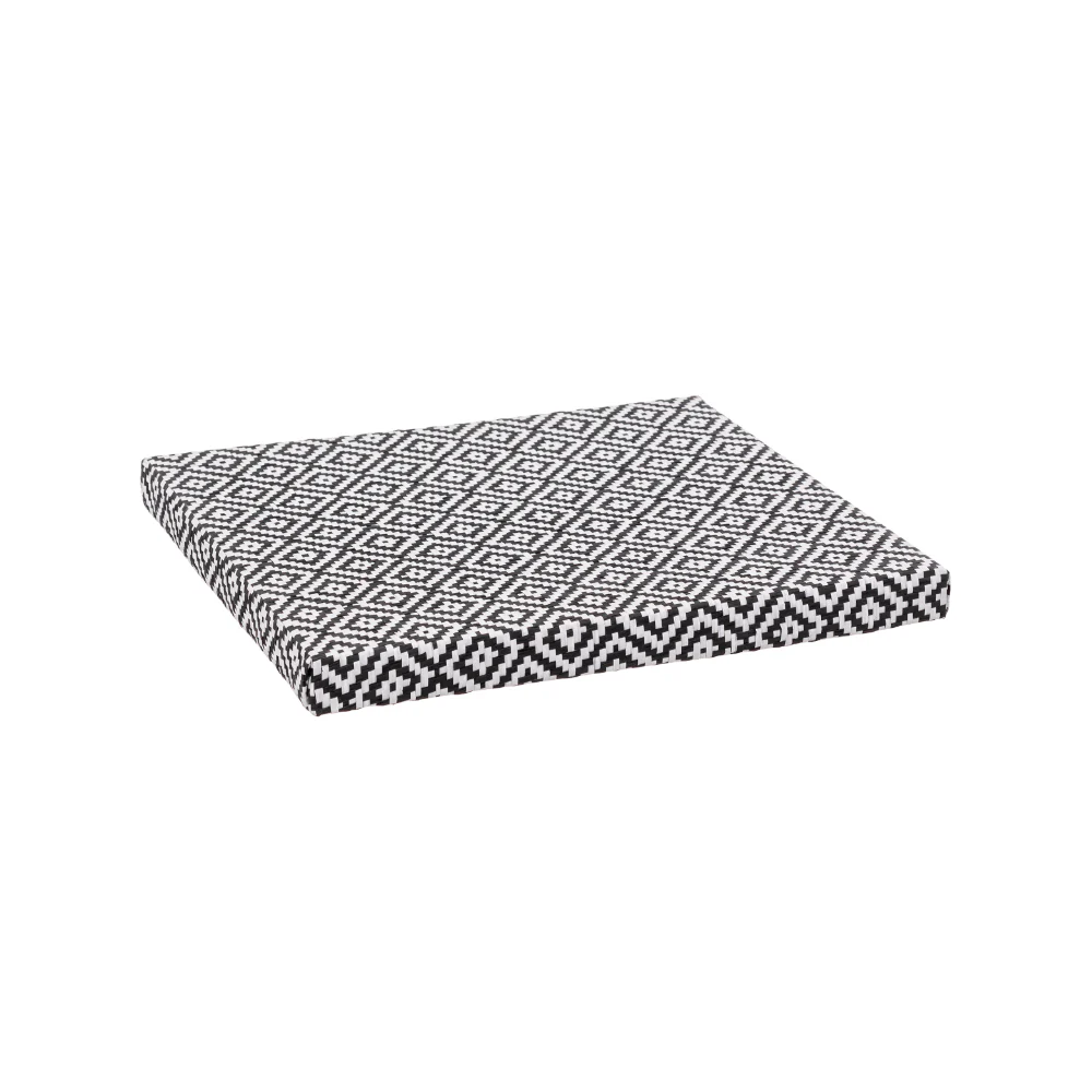 5FIVE Black and White Geometric Storage Box with Lid | 31 x 31cm - Image 3