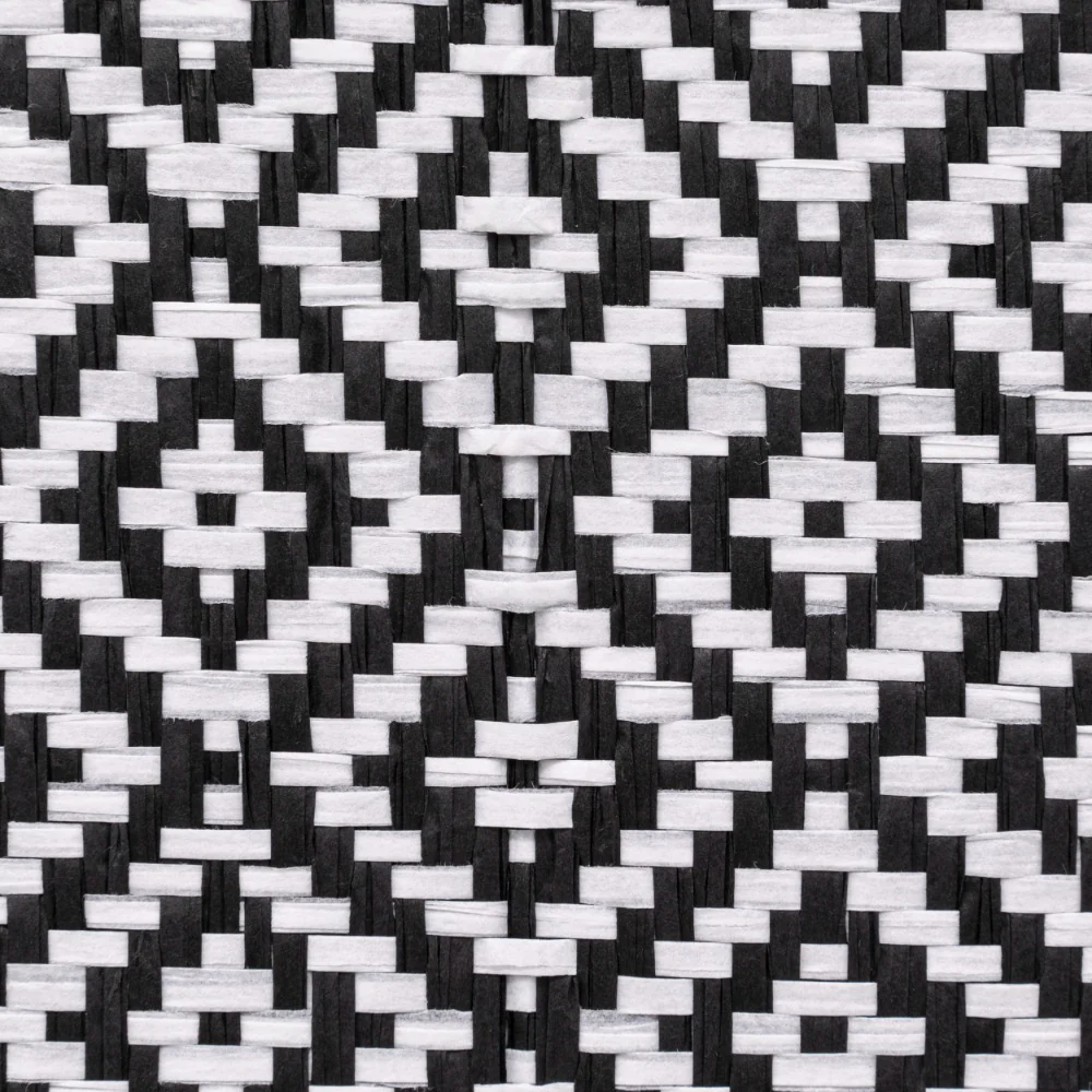 5FIVE Black and White Geometric Storage Box with Lid | 31 x 31cm - Image 4