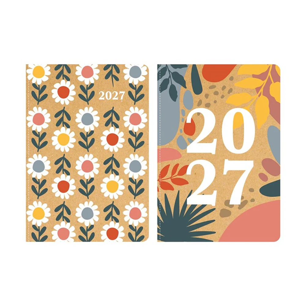 A5 Eco Recyclable Diary | 2027 Dated Cover, Assorted Designs