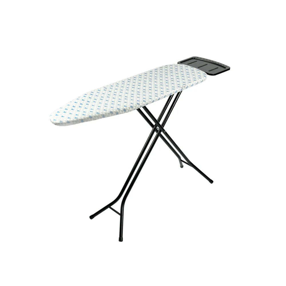 Addis Full-Size Padded Ironing Board with Iron Rest | Geometric Cover