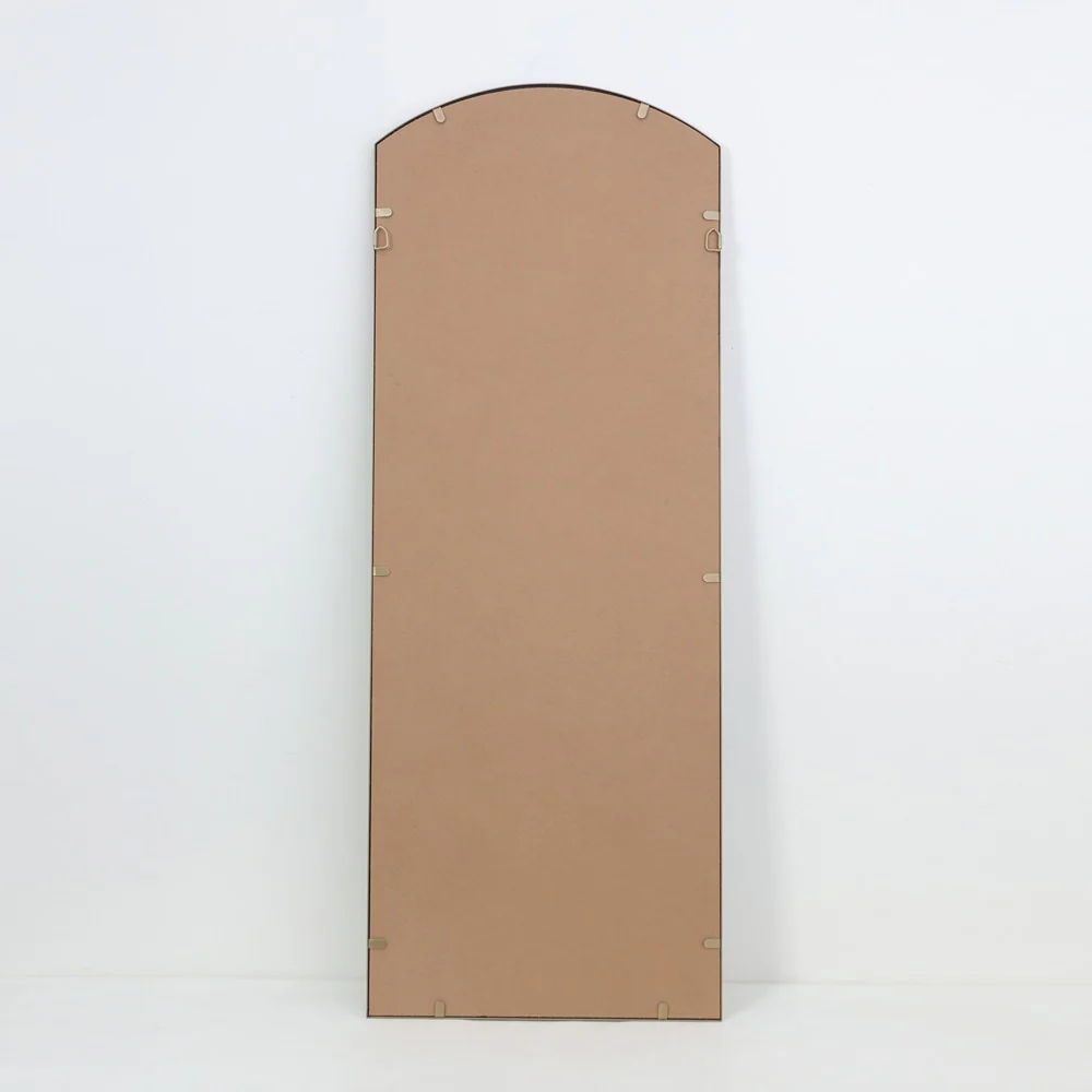 Alumin Full Length Framed Mirror | Brass Finish, 60 x 160 cm - Image 6