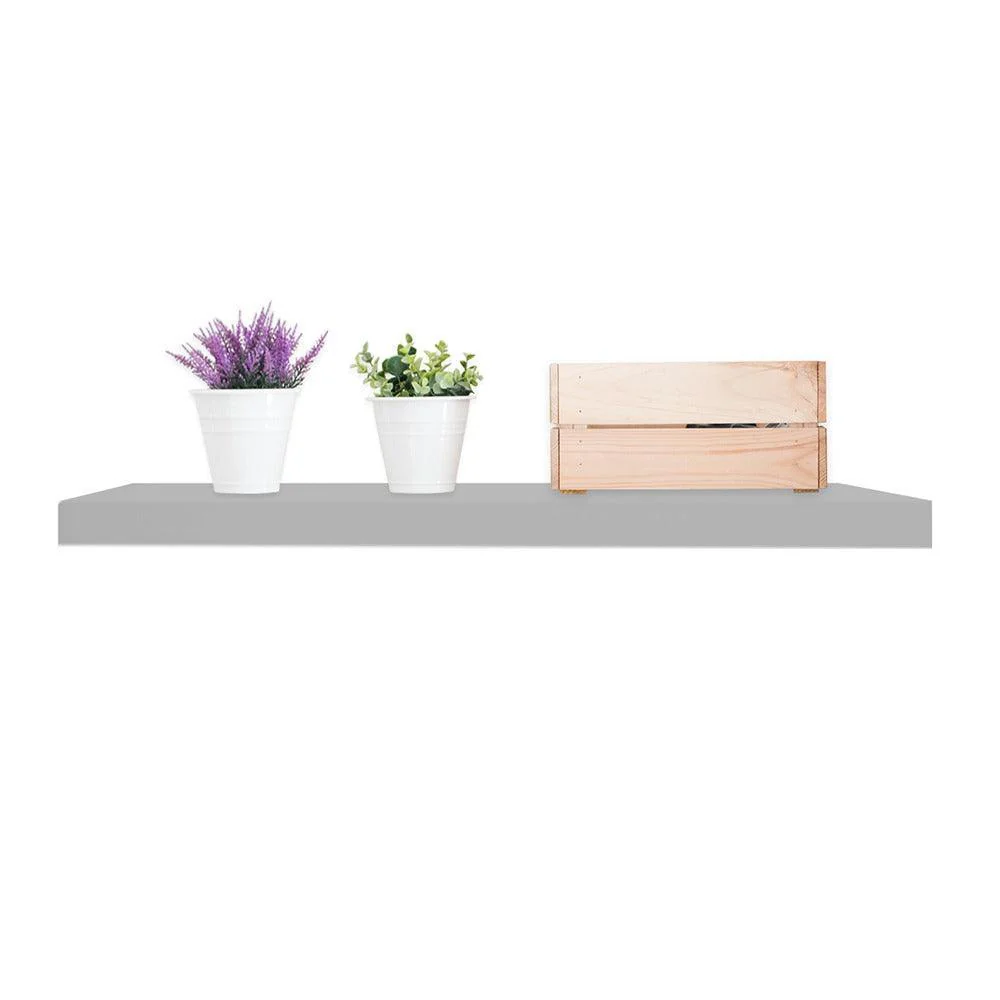 Anika Grey Floating Shelf | Includes Fixtures & Fittings | 60 cm - Image 4