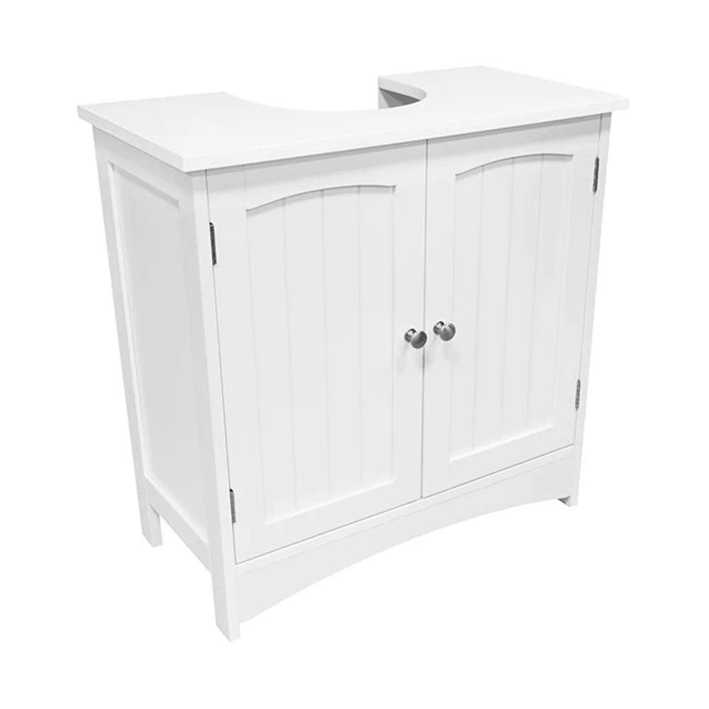 Anika White Under Sink Bathroom Cabinet - Image 2