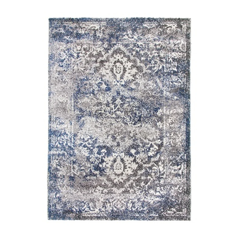 Antika Medallion Navy Rug | 80 x 150cm