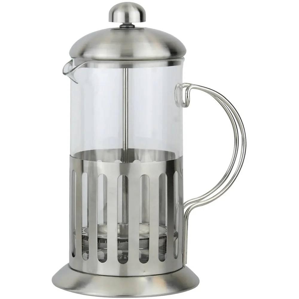 Apollo Coffee Plunger French Press | Heat-Resistant Glass, Stainless Steel