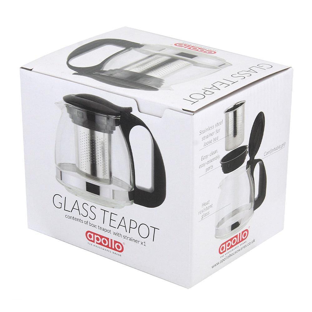 Apollo Housewares Glass Teapot | 600ml - Image 3