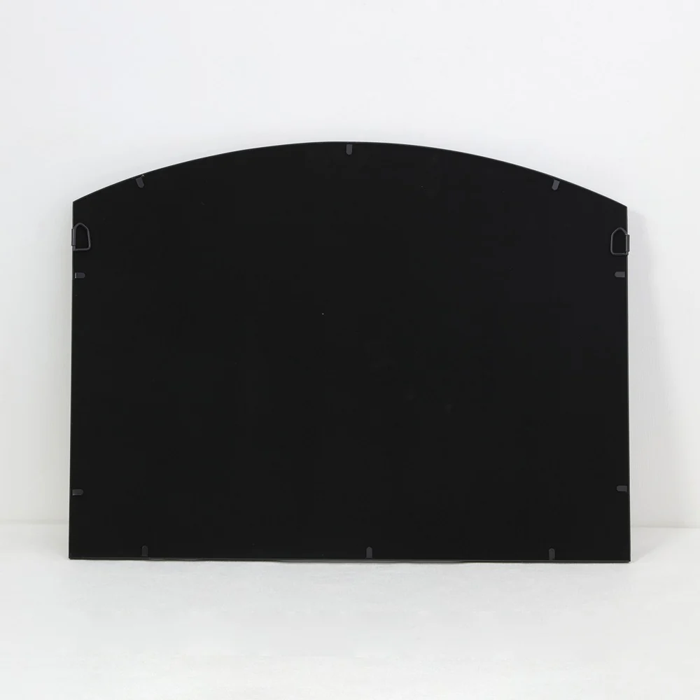 Arch Aluminium Framed Mirror | Black Frame, 60 x 80cm, Arched Top - Image 6