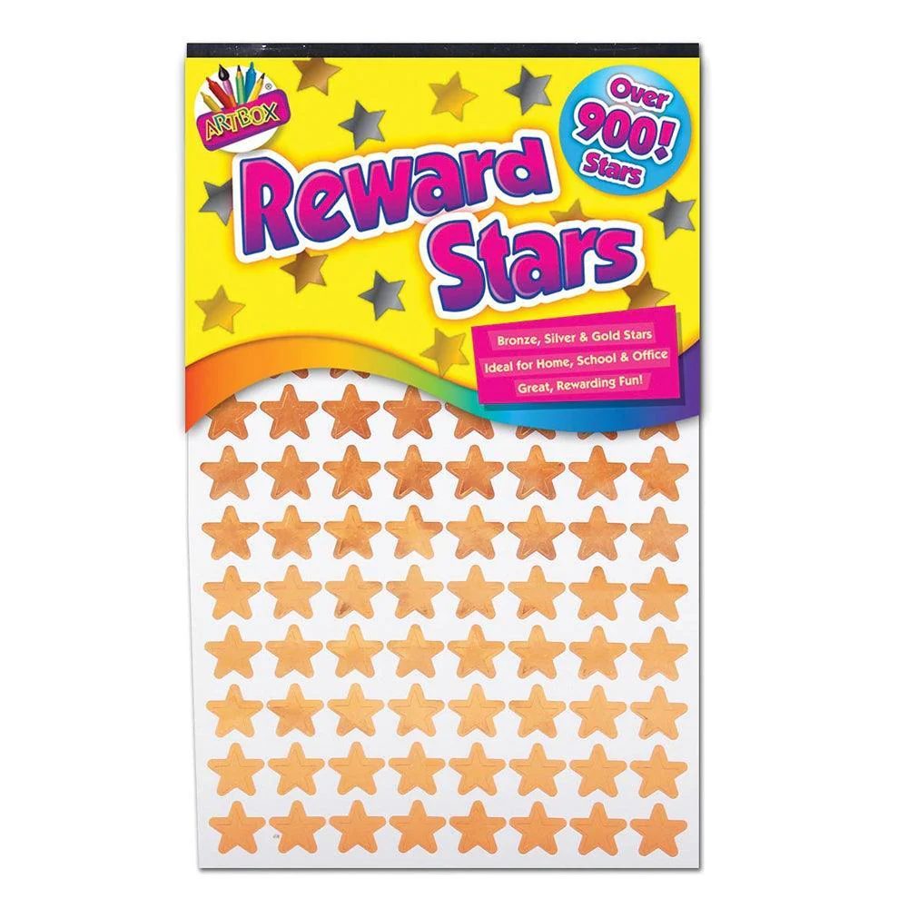 Artbox Reward Stars | 600 Stars | Stickers & Charts