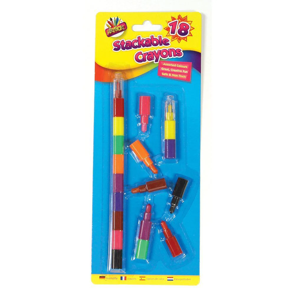 Artbox Stackable Crayons | 18 Pieces
