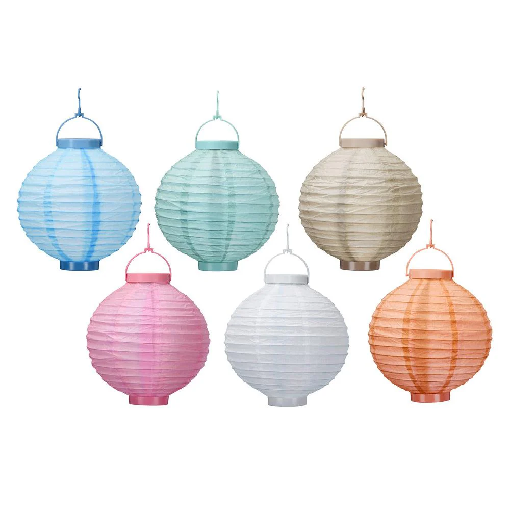 Arti Casa Paper Lantern Diameter 20 x 28cm | 6 Assorted Desings - Image 2
