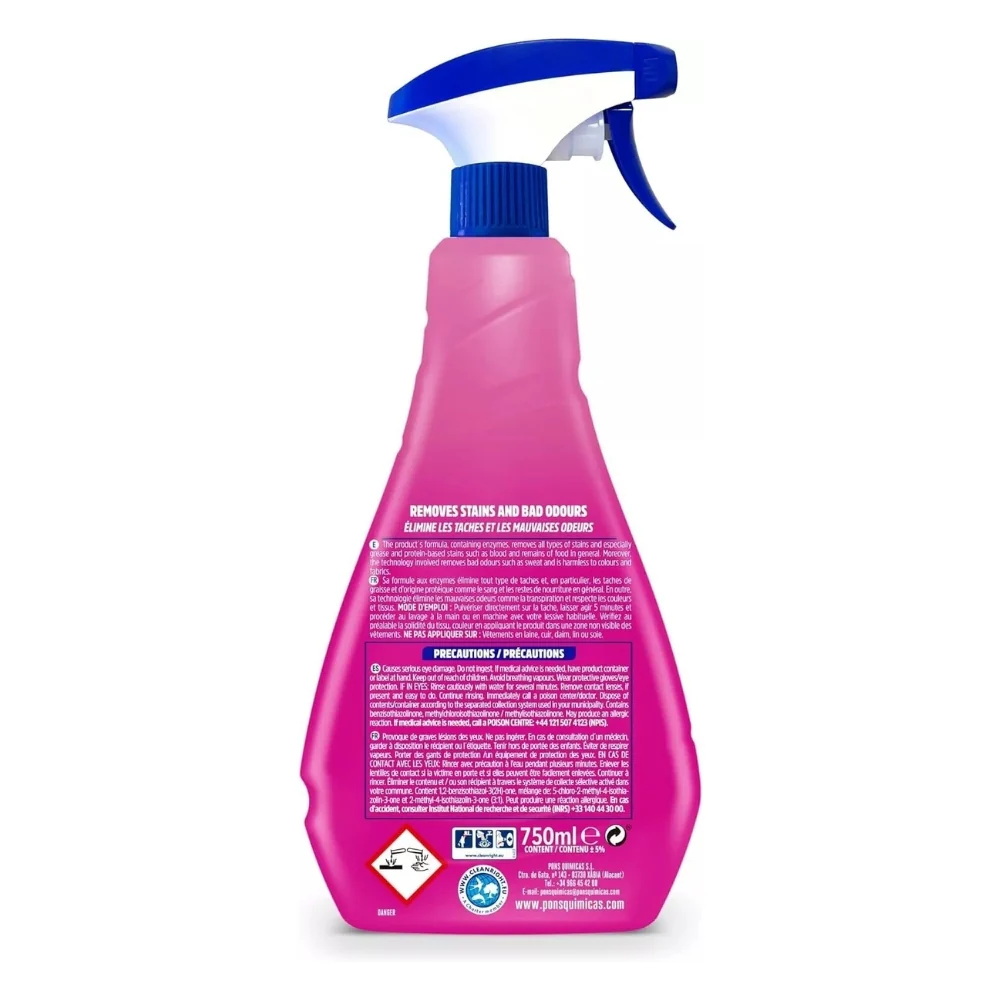 Asevi Dual-Action Stain Remover Spray | 720ml - Image 3