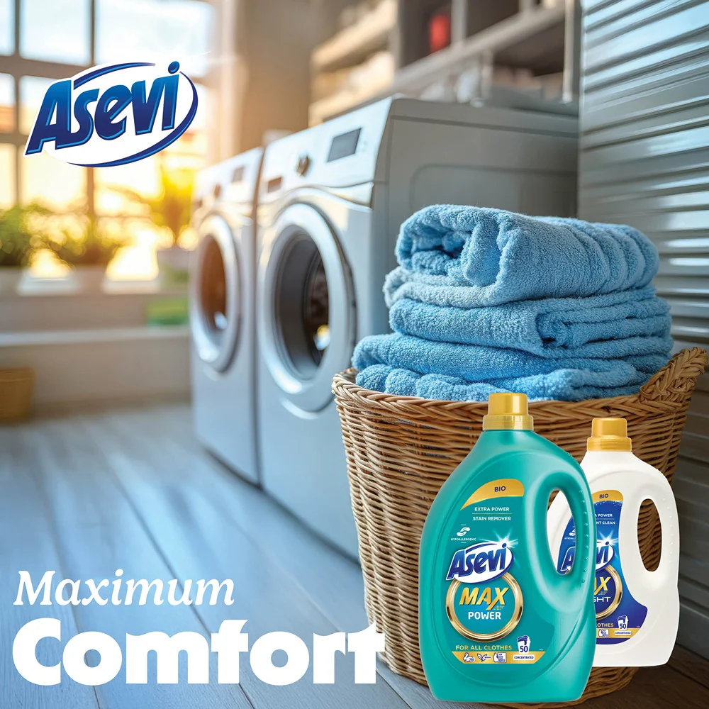 Asevi Max Power Detergent | Hypoallergenic | 50 Washes - Image 7