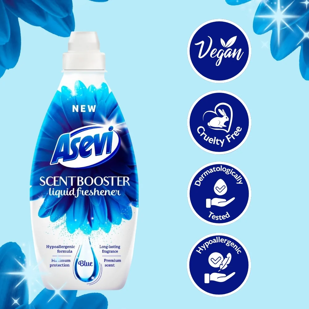 Asevi Scent Booster Blue | Long-Lasting Fragrance | 36 Washes - Image 3
