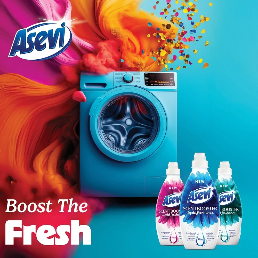 Asevi Scent Booster Blue | Long-Lasting Fragrance | 36 Washes - Image 5