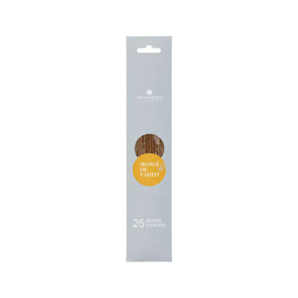 Atmosphera Izor Monoi Incense Sticks | Pack of 25, Musk and Woody