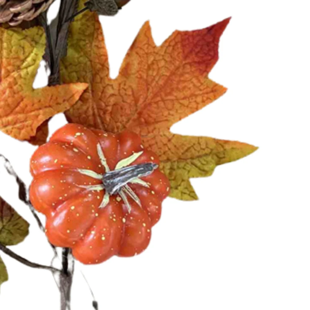 Autumn Collection Autumn Leaves Acorn Spray | 63cm - Image 2
