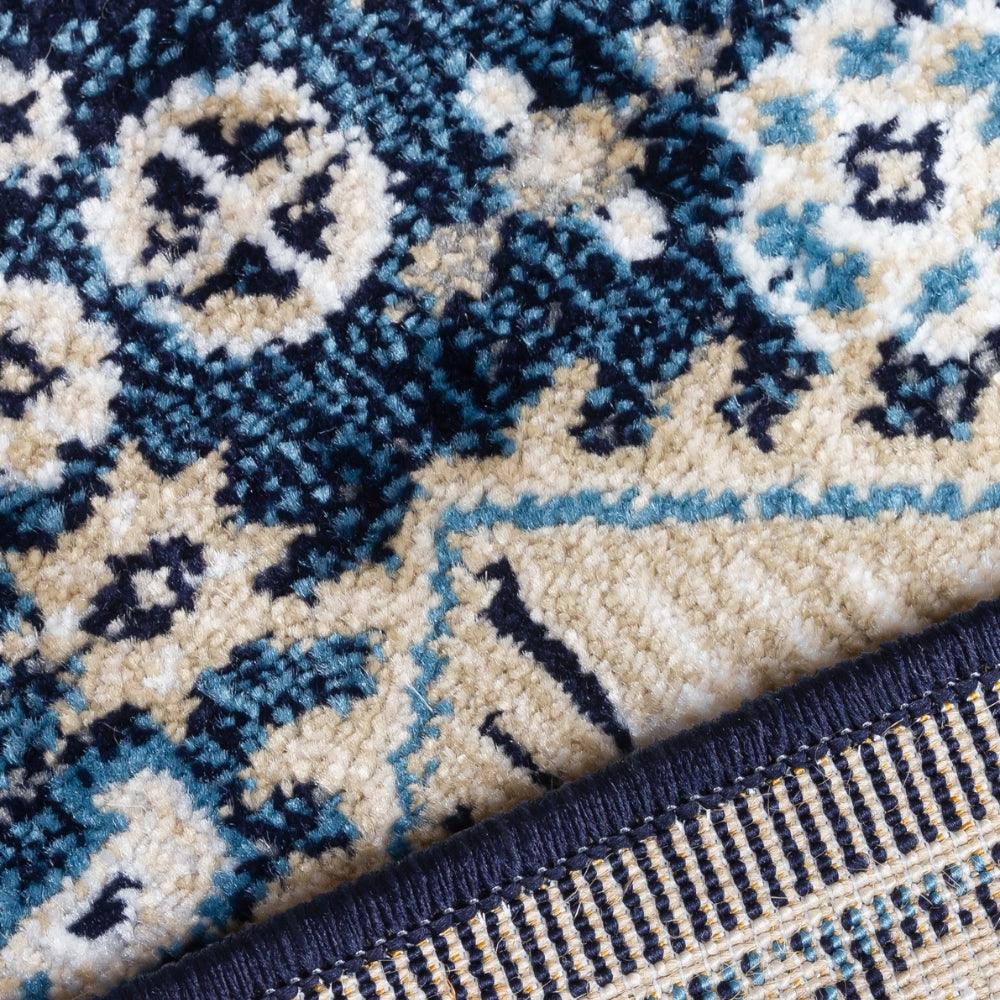 Aziza Medallion Navy Rug | Timeless Design for Every Home - Image 11