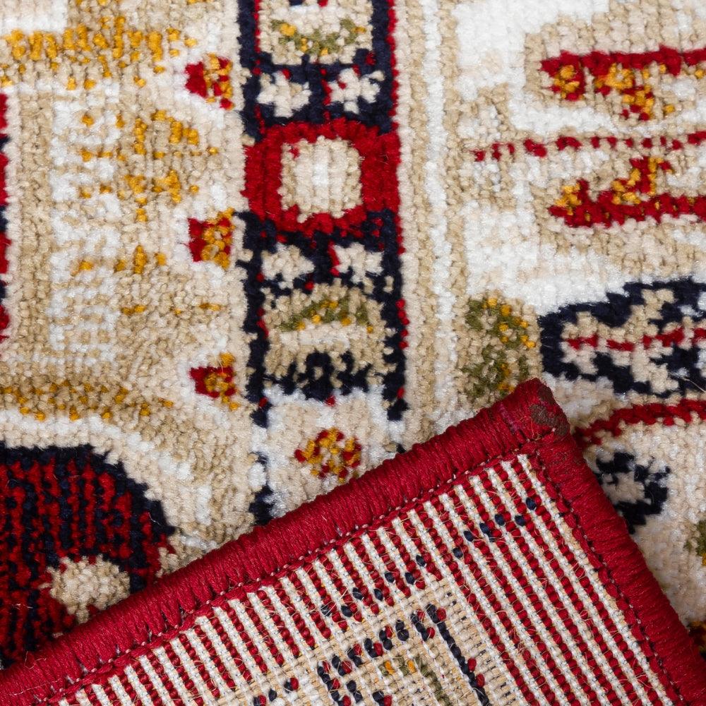 Aziza Medallion Red Rug | Classic Elegance for Modern Homes - Image 10