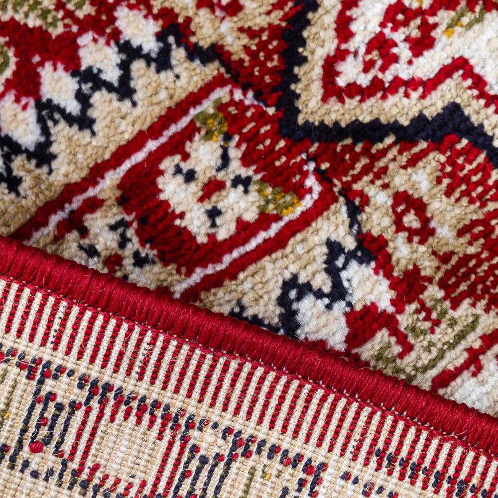 Aziza Medallion Red Rug | Classic Elegance for Modern Homes - Image 11