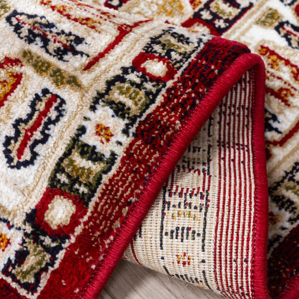 Aziza Medallion Red Rug | Classic Elegance for Modern Homes - Image 12
