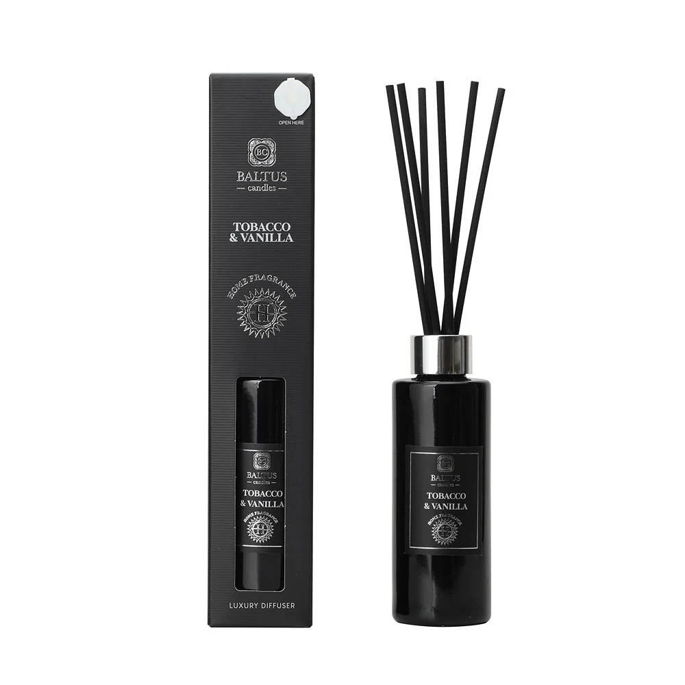 Baltus Luxe Premium Reed Diffuser | 90ml, Tobacco and Vanilla