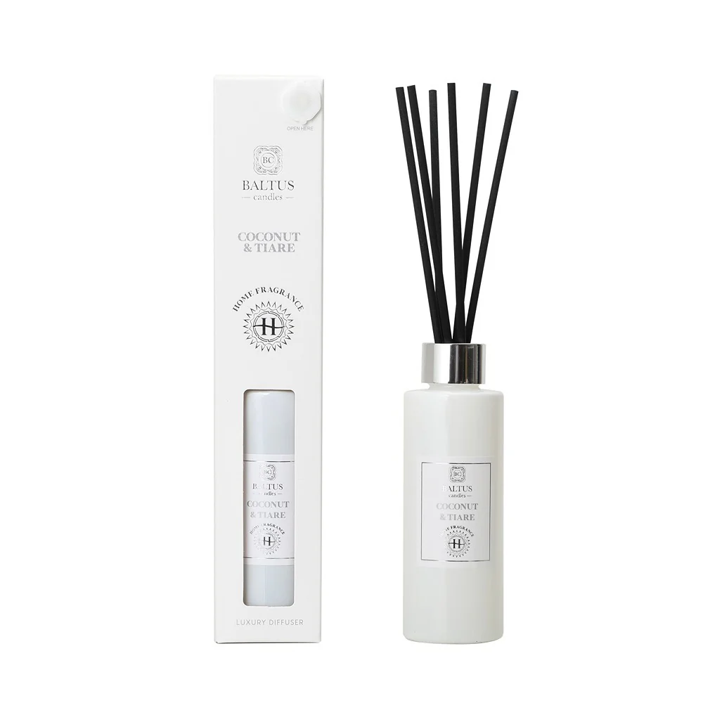 Baltus Luxe Premium Reed Diffuser | Coconut and Tiare, 90ml
