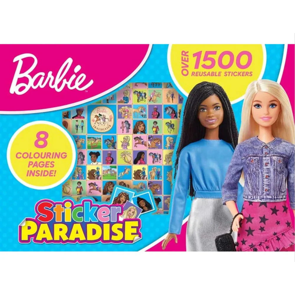Barbie Sticker Paradise Sticker Activity Book | Includes Stickers