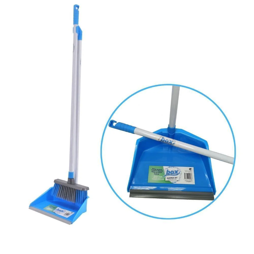 Bax Broom And Tall Dustpan Set