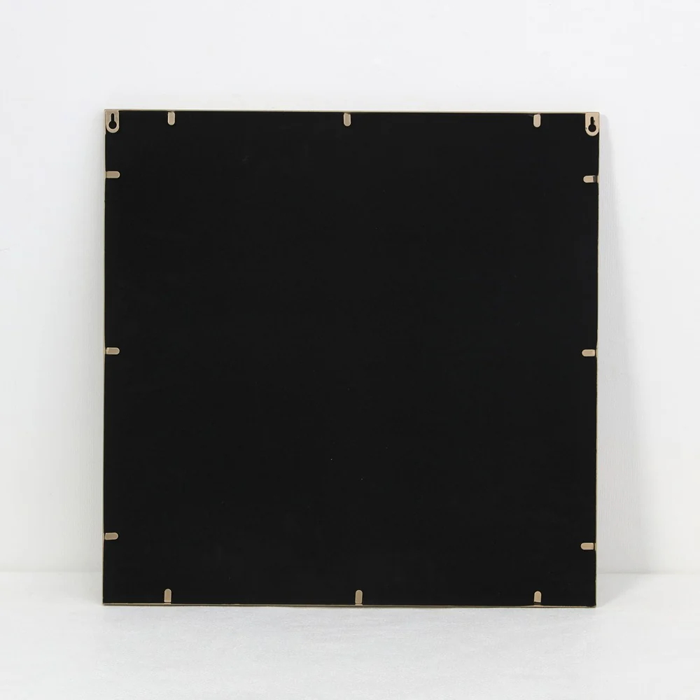 Beige Marble Effect Rectangular Framed Wall Mirror | 40 x 50cm - Image 12