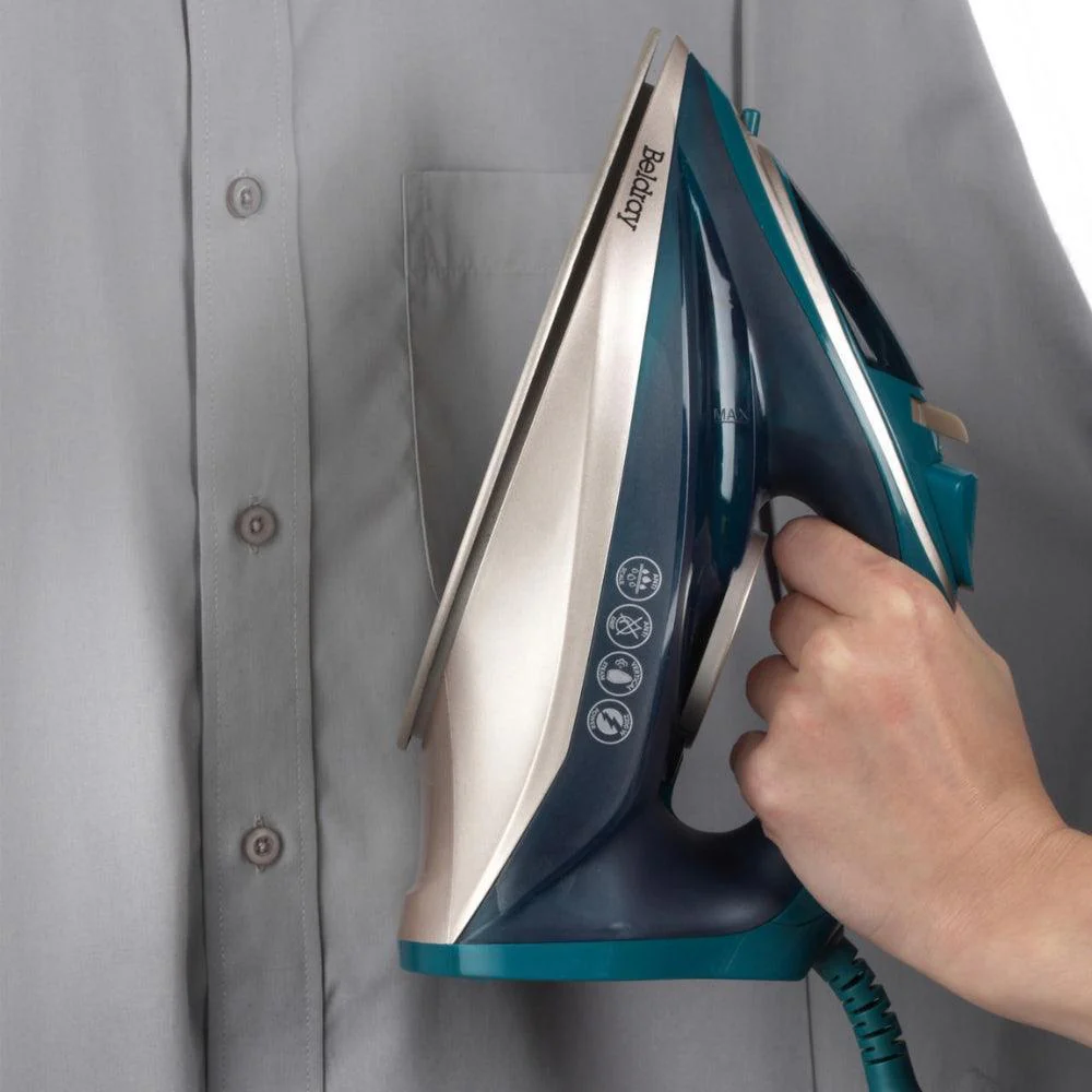 Beldray Duo Glide Steam Iron | Anti Drip & Anti Calc | 2200W - Image 5