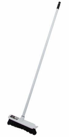 Bentley Black And White Indoor Broom And Handle
