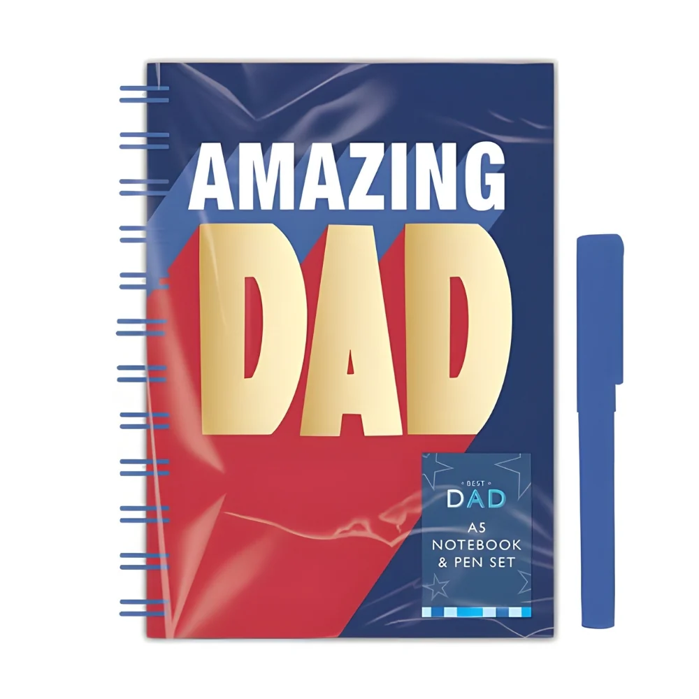 Best Dad A5 Notebook & Pen Set | Father's Day Gift - Image 3