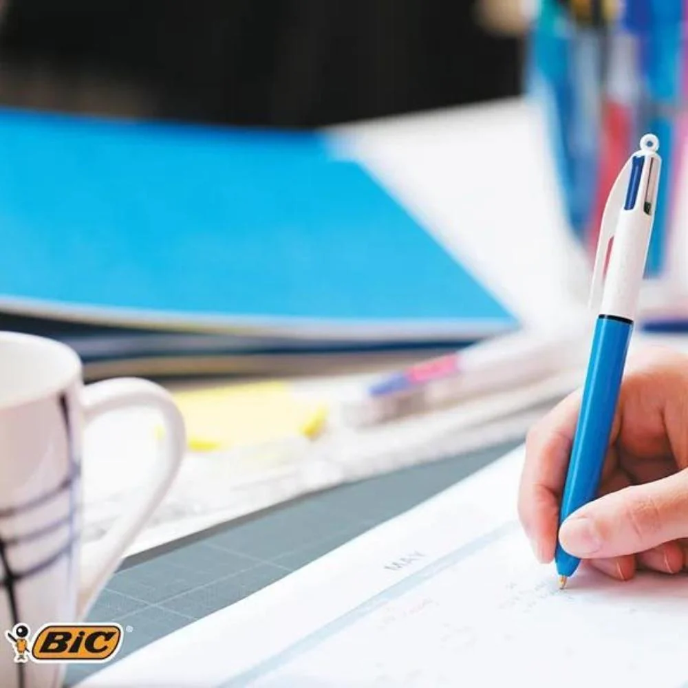 Bic 4 Colour Retractable Ballpoint Pen - Image 3