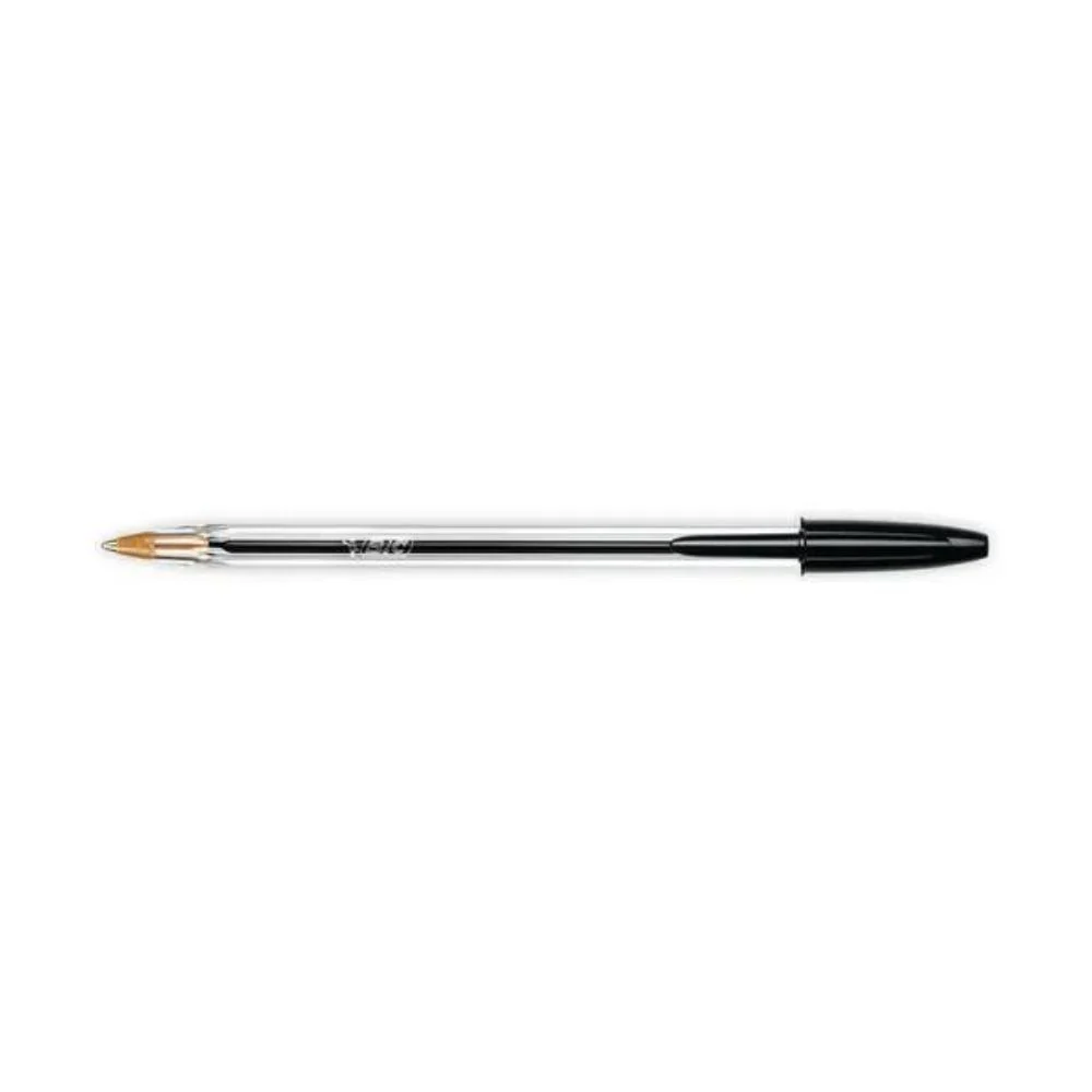 Bic Cristal Ballpoint Pen Medium Black | Single