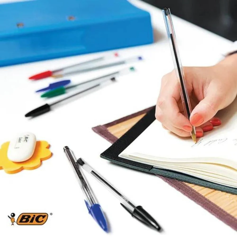 Bic Cristal Ballpoint Pen Medium Black | Single - Image 2