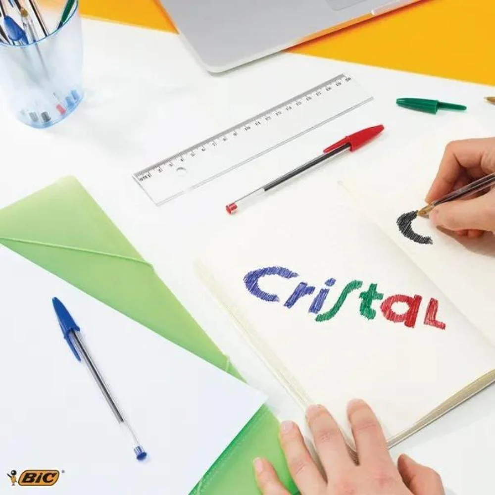 Bic Cristal Ballpoint Pen Medium Black | Single - Image 3