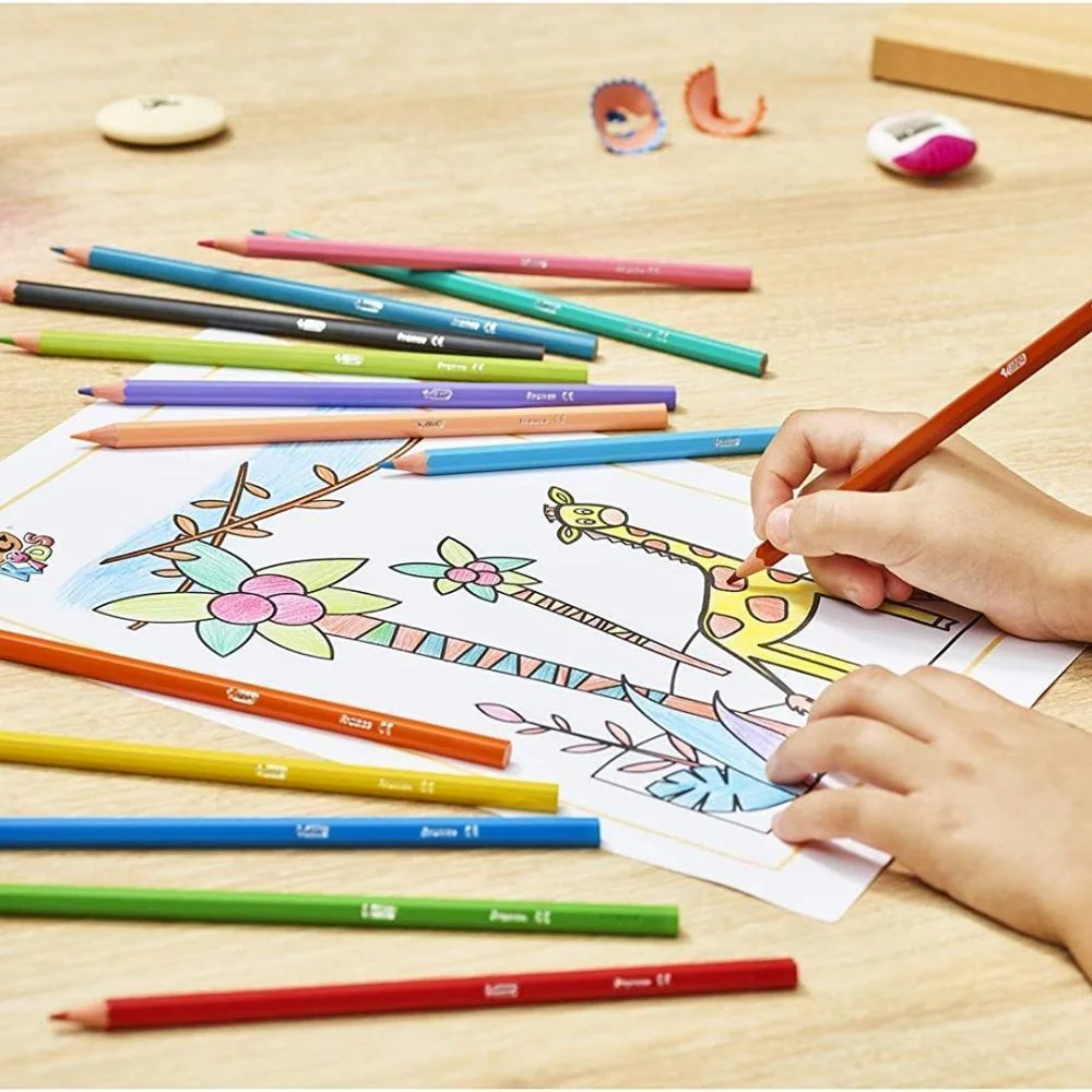BIC Kids Tropicolors2 Colouring Pencils | Pack of 24 - Image 2
