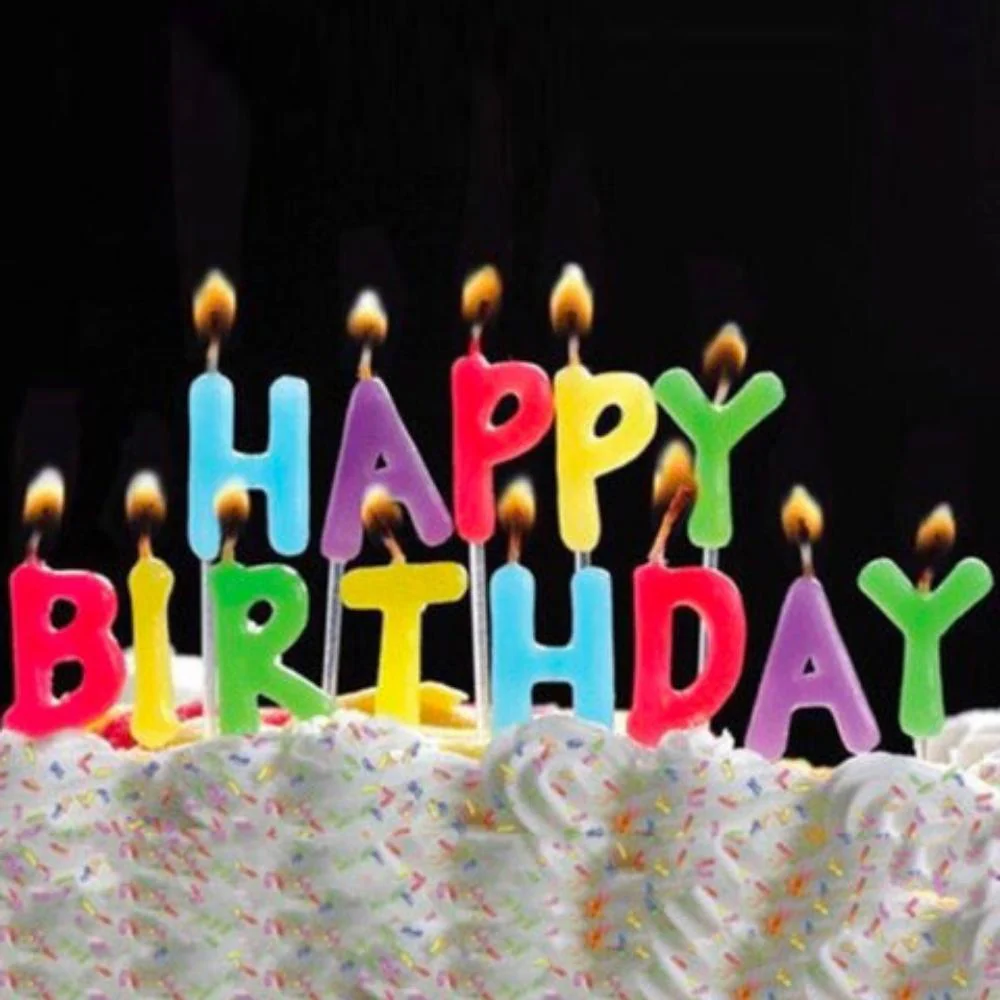 Birthday Candles | Happy Birthday | Rainbow - Image 3