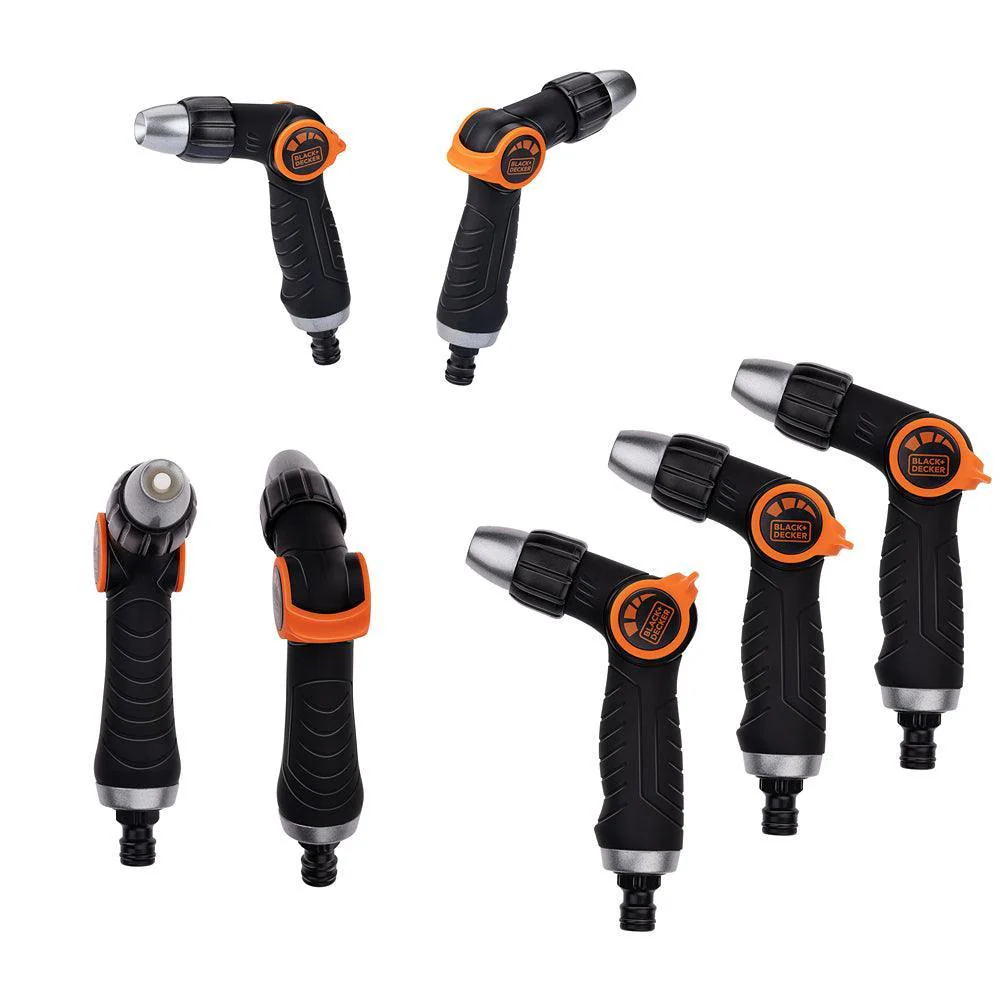 Black + Decker 3 Way Adjustable Spray Nozzle - Image 4