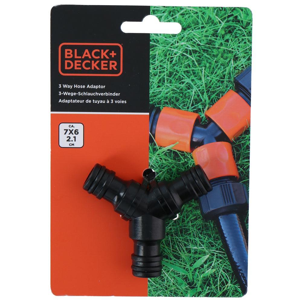 Black + Decker Coupling 3 Way Hose Adaptor