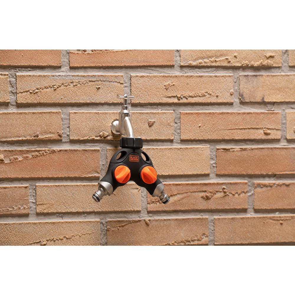 Black + Decker Hose Connector 3/4 Water Stop - Image 2
