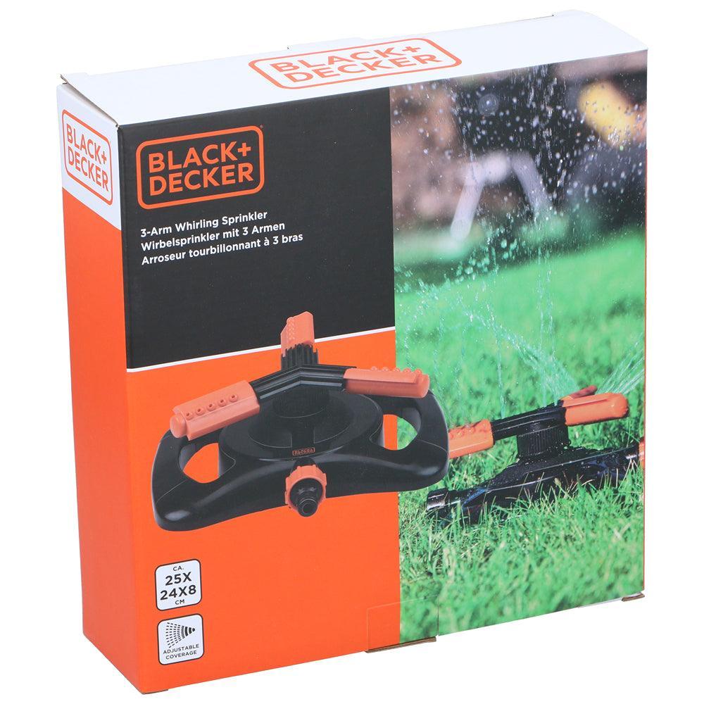 Black + Decker Oscillating Sprinkler | 360 Watering | 3 Arms - Image 4