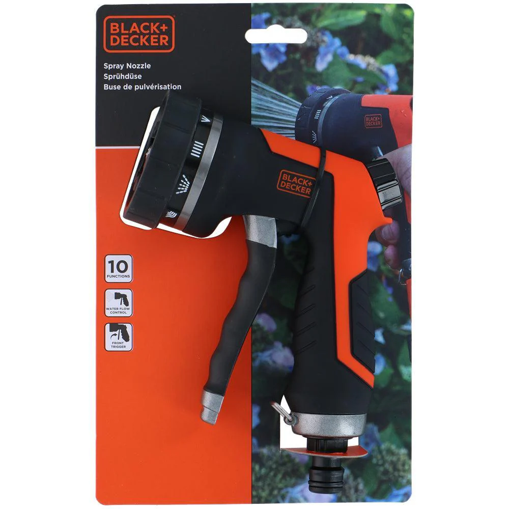 Black + Decker Spray Nozzle Gun | 10 Fucntions - Image 3