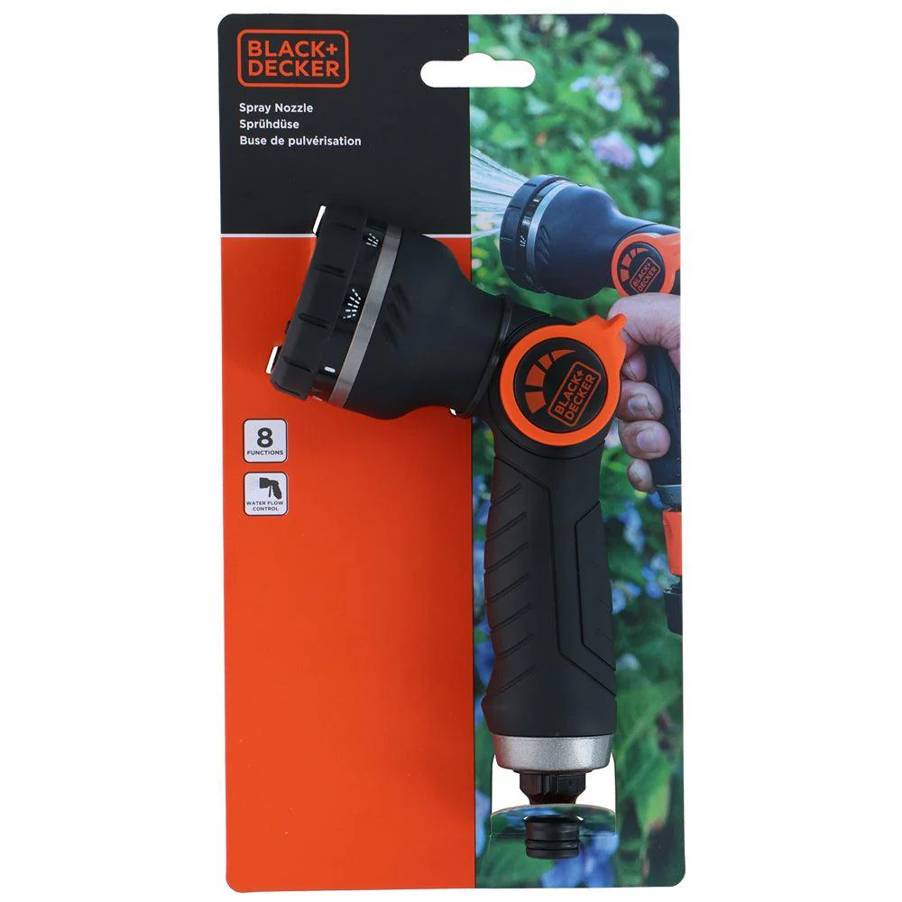 Black + Decker Spray Nozzle Gun | 8 Functions