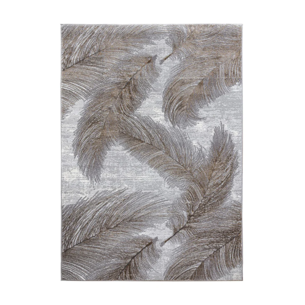 Boutique Plumes Grey Rug | 160 x 220cm