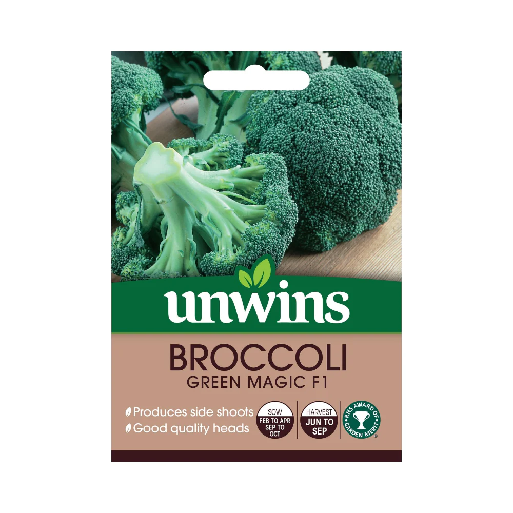 Broccoli Calabrese Green Magic F1 Hybrid Seeds