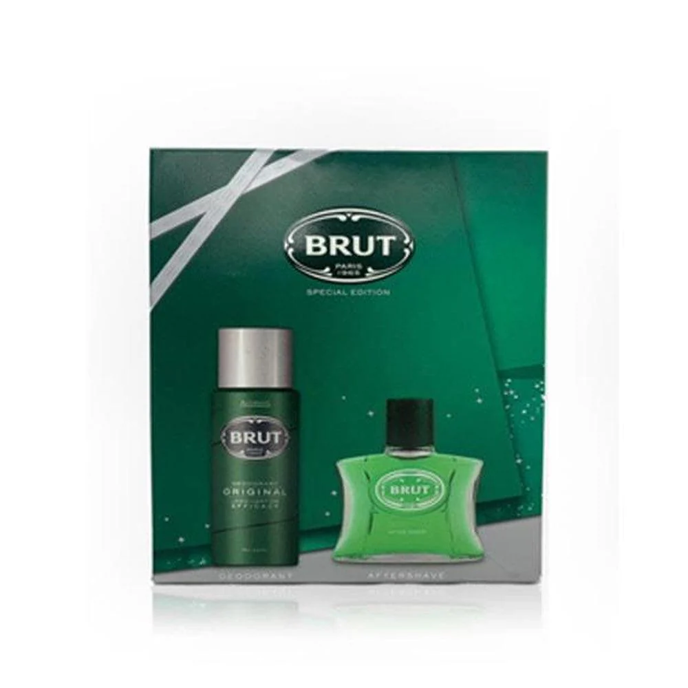 Brut Orginal Eau De Toilette Spray & Deodorant Gift Set