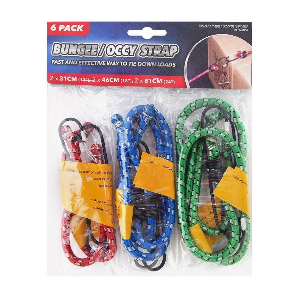 Bungee/Occy Strap Set | Pack of 6
